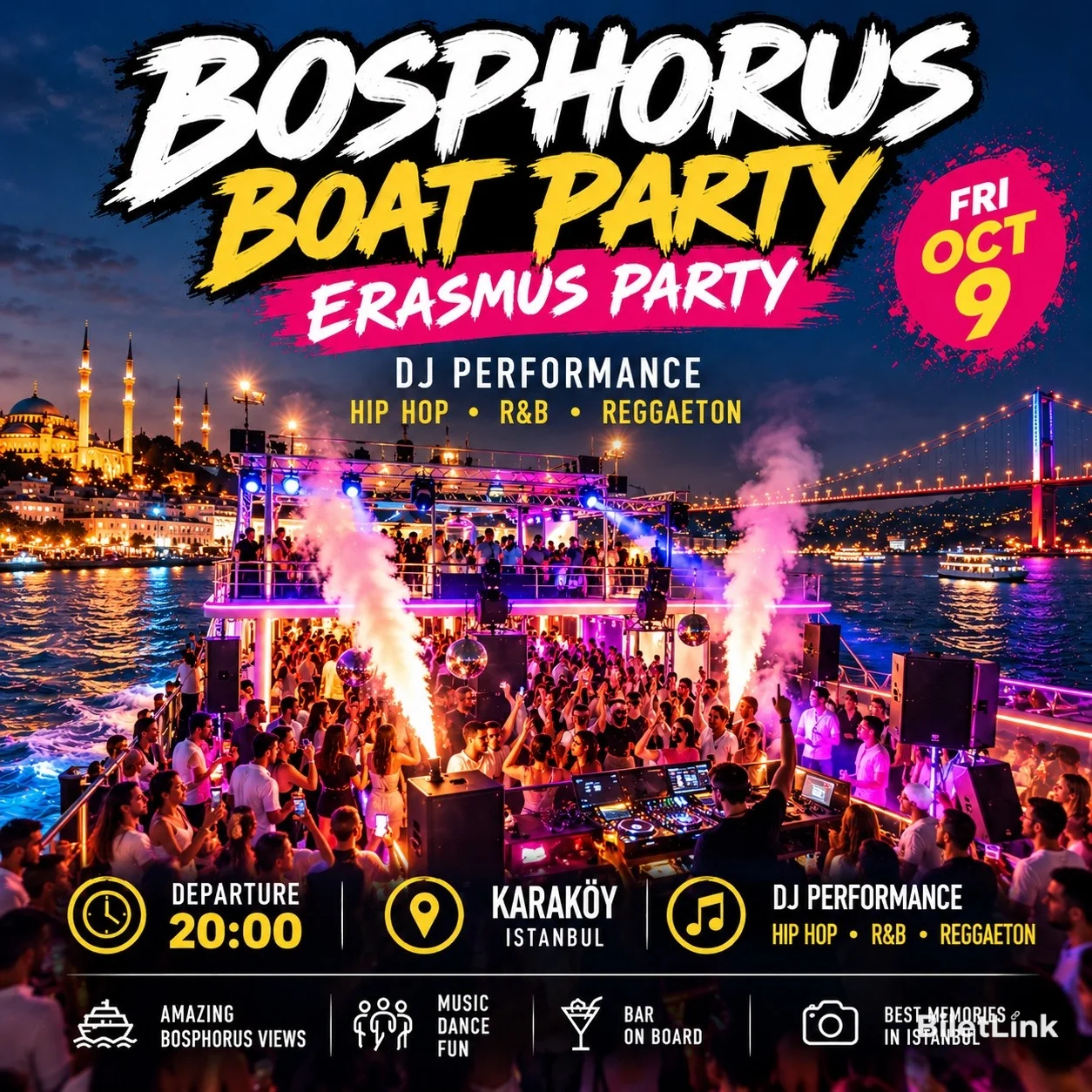 REGGAETTON - ERASMUS BOAT PARTY