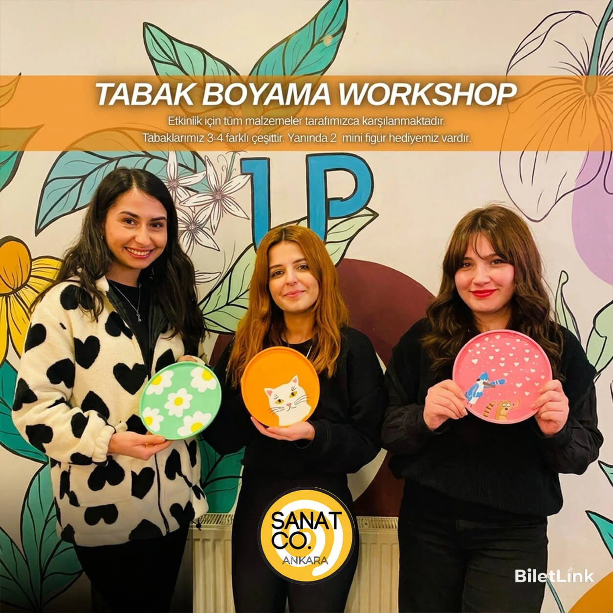 TABAK BOYAMA WORKSHOP ANKARA